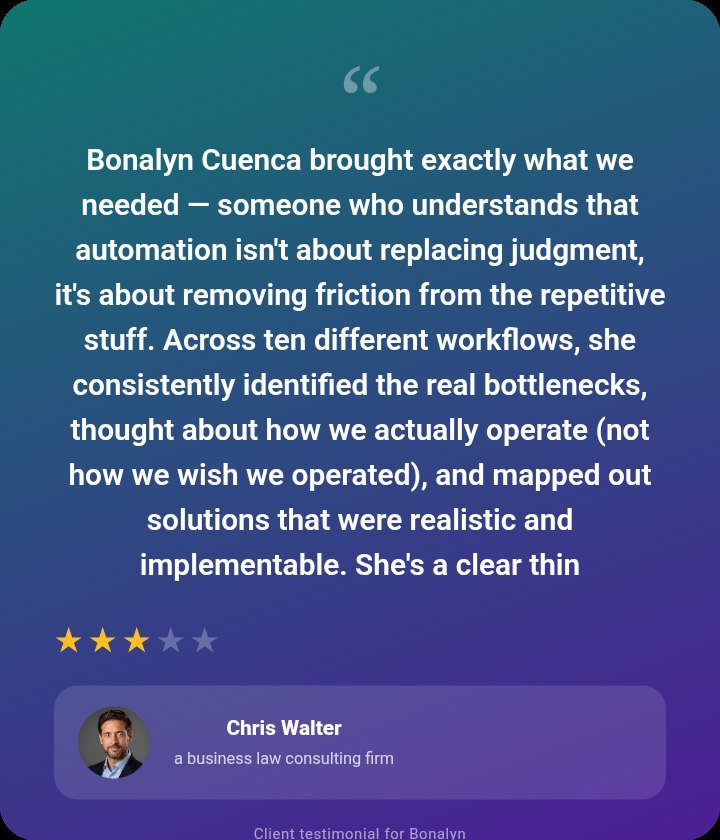Testimonial from Elissa Montero, boutique fashion e-commerce store, on copywriting